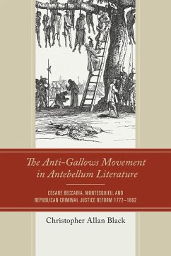 Cover Anti-Gallows Movement in Antebellum Literature