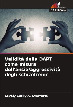 Cover Validità della DAPT come misura dell'ansia/aggressività degli schizofrenici