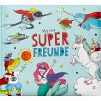 Freundebuch Motiv Blau 
