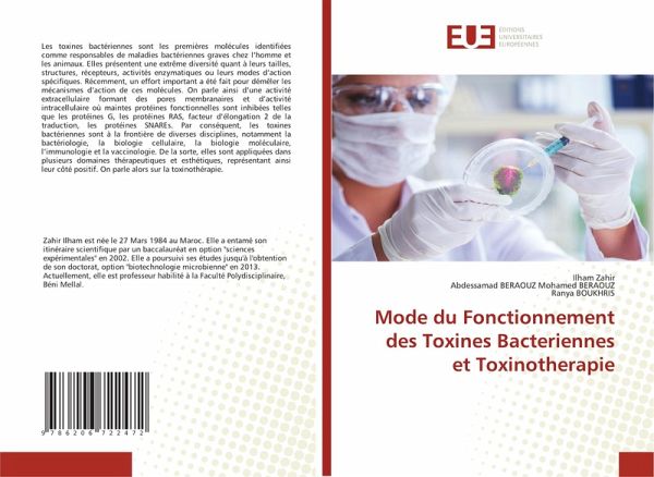 Mode du Fonctionnement des Toxines Bacteriennes et Toxinotherapie Mode du Fonctionnement des Toxines Bacteriennes et Toxinotherapie