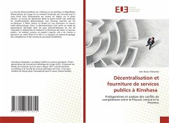 Cover Décentralisation et fourniture de services publics à Kinshasa