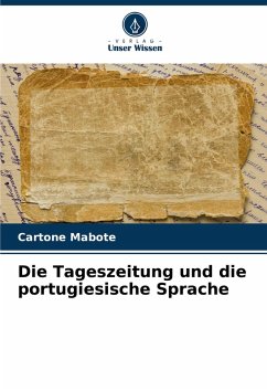Cover Die Tageszeitung und die portugiesische Sprache