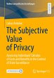 The Subjective Value of Privacy - Bild 1