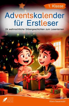 Cover Silbenbuch 1. Klasse - Adventskalender für Erstleser