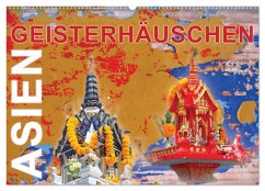 Asien Geisterhäuschen (Wandkalender 2025 DIN A2 quer), CALVENDO Monatskalender