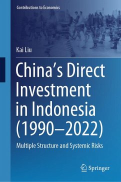Cover China's Direct Investment in Indonesia (1990-2022) (eBook, PDF)