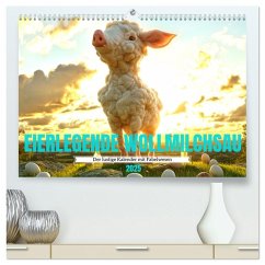 Eierlegende Wollmilchsau ¿ der lustige Kalender mit Fabelwesen (hochwertiger Premium Wandkalender 2025 DIN A2 quer), Kunstdruck in Hochglanz