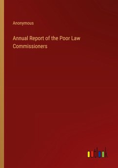Cover Annual Report of the Poor Law Commissioners