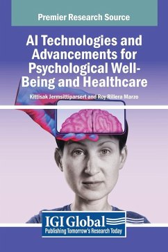 Cover AI Technologies and Advancements for Psychological Well-Being and Healthcare