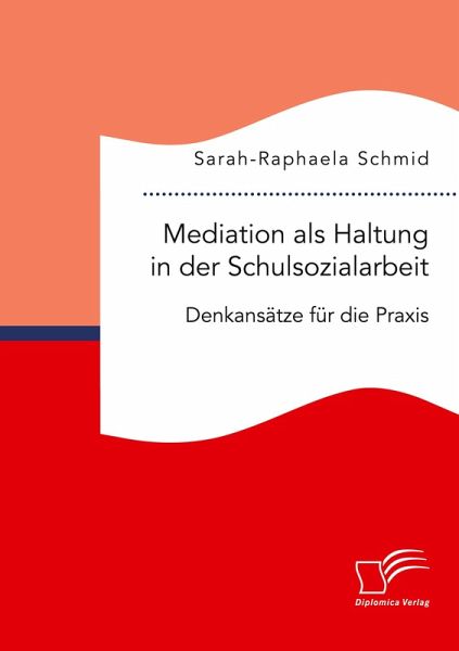 Mediation als Haltung in der Schulsozialarbeit. Denkansätze für die Praxis Mediation als Haltung in der Schulsozialarbeit. Denkansätze für die Praxis