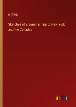 Cover Sketches of a Summer Trip to New York and the Canadas