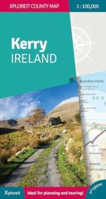Cover The Xploreit Map of County Kerry Ireland