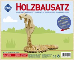 Cover PEBARO 857/2 - Holzbausatz Kobra, 66 Teile, Holzkonstruktion zum Zusammenstecken