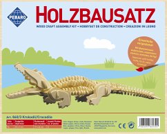 Cover PEBARO 860/3 - Holzbausatz Krokodil, 94 Teile, Holzkonstruktion zum Zusammenstecken