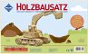 PEBARO 863/7 - Holzbausatz Bagger, 125... - Bild 1