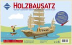 PEBARO 877 - Holzbausatz Dschunke, 53 Teile, Holzkonstruktion zum Zusammenstecken