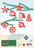 PEBARO 334/6S - Laubsägevorlage Baumschmuck I Weihnachten, 2 Platten, Größe DIN A4 PEBARO 334/6S - Laubsägevorlage Baumschmuck I Weihnachten, 2 Platten, Größe DIN A4