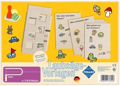 Cover PEBARO 378/4S - Laubsägevorlage Miniquiz, 1 Platte, Größe DIN A4