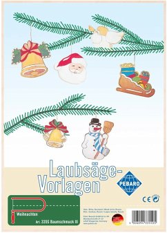 Cover PEBARO 335S - Laubsägevorlage Baumschmuck III, 1 Platte, Größe DIN A4