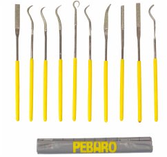 Cover PEBARO DIA10geb - Diamant-Nadelfeilensatz, 10-teilig, 140 mm