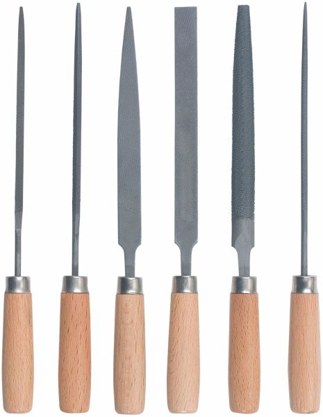 PEBARO 59 - Schlüsselfeilen-Set, 6-teilig, Feilen-Werkzeugset PEBARO 59 - Schlüsselfeilen-Set, 6-teilig, Feilen-Werkzeugset