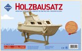 PEBARO 850/10 - Holzbausatz Yacht, 45 Teile, Holzkonstruktion zum Zusammenstecken