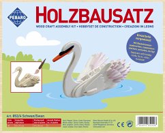 Cover PEBARO 852/4 - Holzbausatz Schwan, 38 Teile, Holzkonstruktion zum Zusammenstecken
