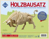 PEBARO 852/9 - Holzbausatz Stier, 44 Teile, Holzkonstruktion zum Zusammenstecken PEBARO 852/9 - Holzbausatz Stier, 44 Teile, Holzkonstruktion zum Zusammenstecken