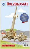 PEBARO 863/4 - Holzbausatz Kranwagen, 119 Teile, Holzkonstruktion zum Zusammenstecken PEBARO 863/4 - Holzbausatz Kranwagen, 119 Teile, Holzkonstruktion zum Zusammenstecken