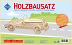 PEBARO 865/2 - Holzbausatz Oldtimer II, 39 Teile, Holzkonstruktion zum Zusammenstecken