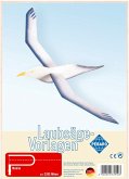 PEBARO 339S - Laubsägevorlage Möwe, 1 Platte, Größe DIN A4
