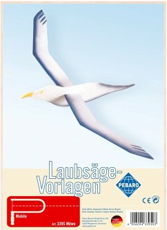 Cover PEBARO 339S - Laubsägevorlage Möwe, 1 Platte, Größe DIN A4