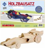 PEBARO 850/11 - Holzbausatz Rennwagen, neu, 25 Teile, Holzkonstruktion zum Zusammenstecken PEBARO 850/11 - Holzbausatz Rennwagen, neu, 25 Teile, Holzkonstruktion zum Zusammenstecken