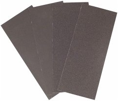 Cover PEBARO L196 - Schmirgelpapier-Set, 4 Bögen je 28 x 11,5 cm, Korn 60, 100, 180, 220, in Polybeutel