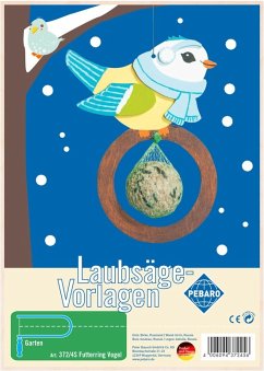 Cover PEBARO 372/4S - Laubsägevorlage Futterring Vogel, 1 Platte, Größe DIN A4