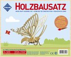 PEBARO 860/4 - Holzbausatz Schmetterling, 16 Teile, Holzkonstruktion zum Zusammenstecken