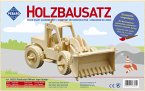 PEBARO 863/6 - Holzbausatz Radlader, 75 Teile, Holzkonstruktion zum Zusammenstecken