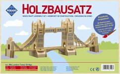 Cover PEBARO 884 - Holzbausatz London Tower Bridge, 107 Teile, Holzkonstruktion zum Zusammenstecken