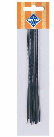 PEBARO 130-3 - Laubsägeblätter für Holz und Kunststoff, Standard Qualität, Stärke 3, 12 Stück