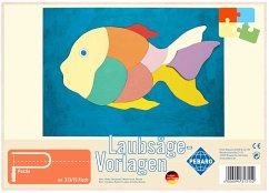 Cover PEBARO 313/1S - Laubsägevorlage Fisch, 1 Platte, Größe DIN A4