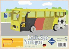 Cover PEBARO 362S - Laubsägevorlage Bus, 1 Platte, Größe DIN A4