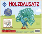 PEBARO 852/1 - Holzbausatz Pfau, 59 Teile, Holzkonstruktion zum Zusammenstecken PEBARO 852/1 - Holzbausatz Pfau, 59 Teile, Holzkonstruktion zum Zusammenstecken