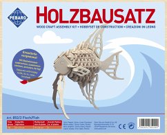 Cover PEBARO 852/2 - Holzbausatz Fisch, 130 Teile, Holzkonstruktion zum Zusammenstecken