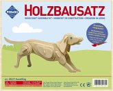 PEBARO 852/7 - Holzbausatz Hund, 37 Teile, Holzkonstruktion zum Zusammenstecken PEBARO 852/7 - Holzbausatz Hund, 37 Teile, Holzkonstruktion zum Zusammenstecken