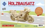 PEBARO 865/8 - Holzbausatz Renn-Motorrad, 86 Teile, Holzkonstruktion zum Zusammenstecken
