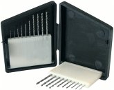 PEBARO HSS200 - HSS 200 Spiralbohrsatz, 20-tlg., 0,3–1,2 mm, Bohrersortiment in Kassette PEBARO HSS200 - HSS 200 Spiralbohrsatz, 20-tlg., 0,3–1,2 mm, Bohrersortiment in Kassette