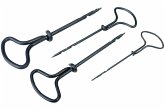 PEBARO NA2-3-4-5 - Nagelbohrer 4-teilig, Handbohrer für Löcher 2,3,4,5mm, für Kastanien oder Weichholz PEBARO NA2-3-4-5 - Nagelbohrer 4-teilig, Handbohrer für Löcher 2,3,4,5mm, für Kastanien oder Weichholz