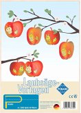 PEBARO 336S - Laubsägevorlage Äpfel mit Wurm, 1 Platte, Größe DIN A4 PEBARO 336S - Laubsägevorlage Äpfel mit Wurm, 1 Platte, Größe DIN A4