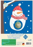 PEBARO 372/3S - Laubsägevorlage Futterring Schneemann, 1 Platte, Größe DIN A4 PEBARO 372/3S - Laubsägevorlage Futterring Schneemann, 1 Platte, Größe DIN A4