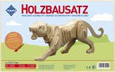 PEBARO 859/1 - Holzbausatz Tiger, 57 Teile, Holzkonstruktion zum Zusammenstecken PEBARO 859/1 - Holzbausatz Tiger, 57 Teile, Holzkonstruktion zum Zusammenstecken